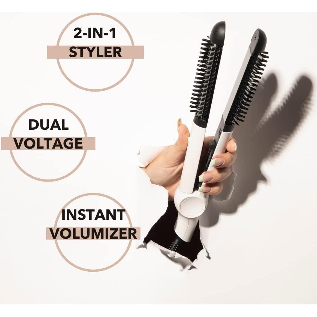 Cepillo Redondo Calentado InStyler Freestyle Max 2 en 1