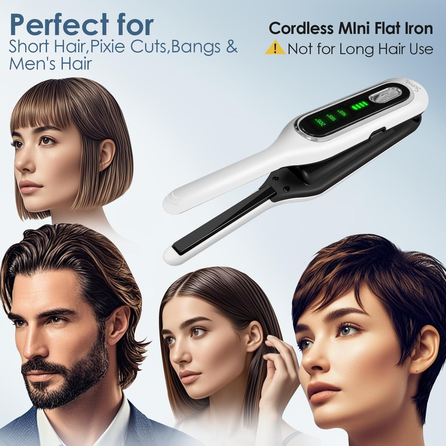 Plancha Mini Inalámbrica Sunmay Voga, 20.5 cm, Doble Voltaje