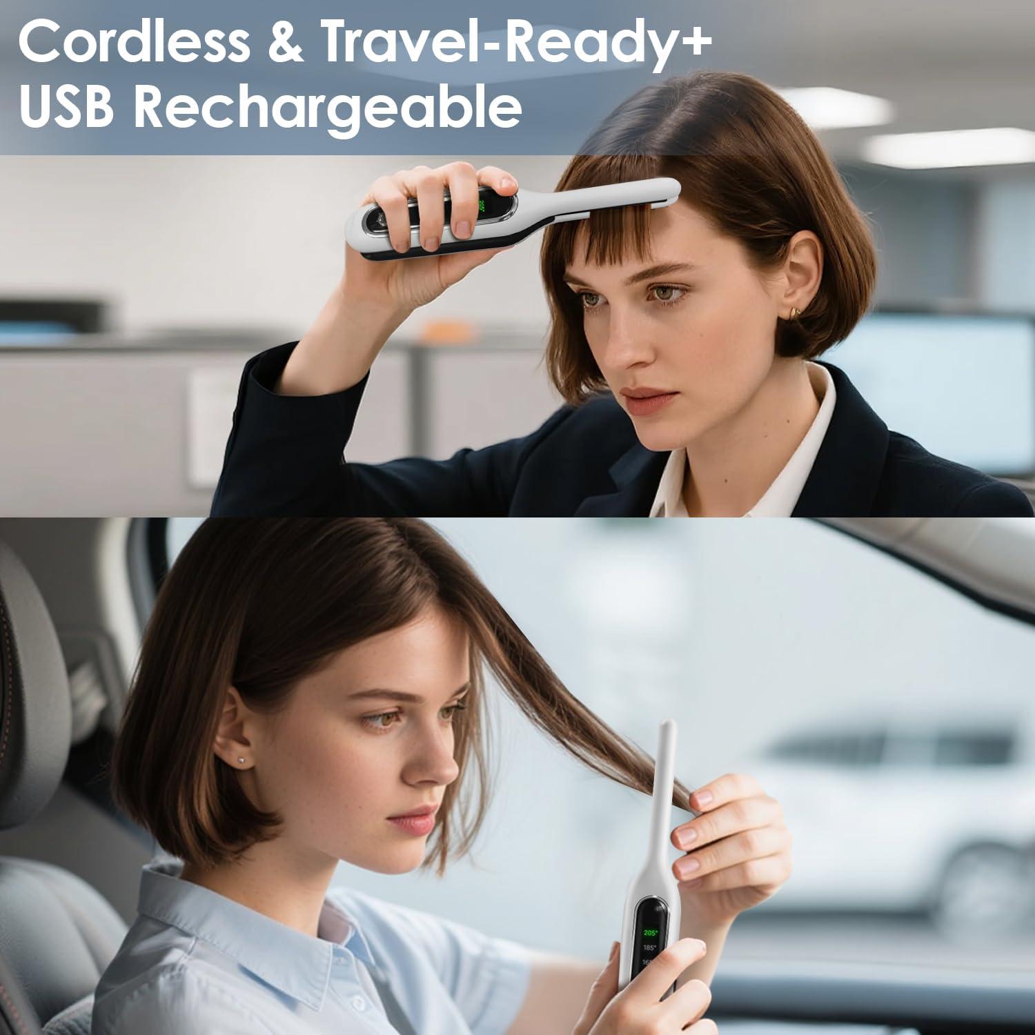 Plancha Mini Inalámbrica Sunmay Voga, 20.5 cm, Doble Voltaje