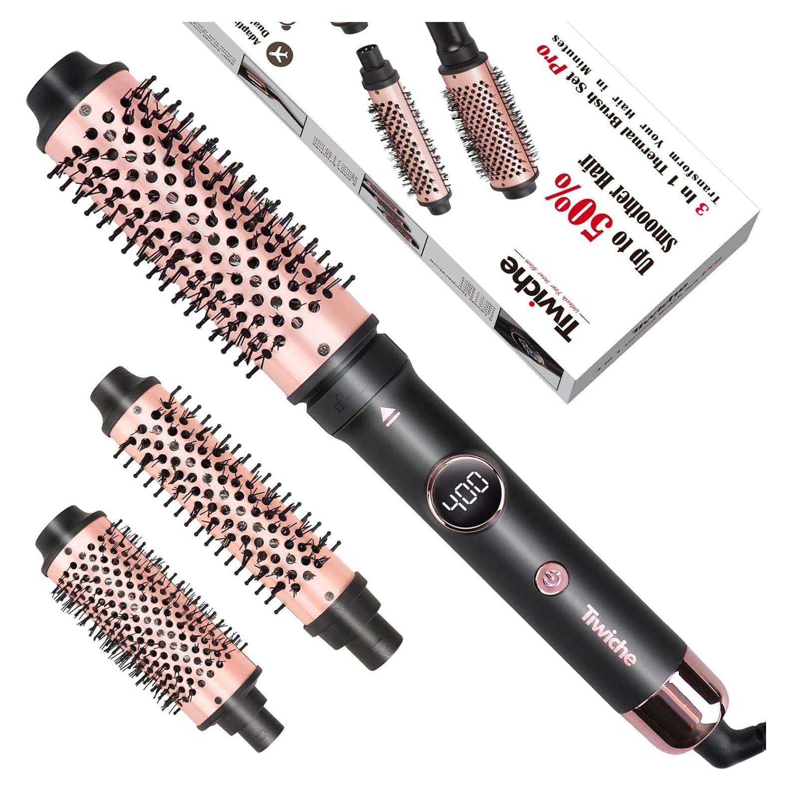 Juego de Cepillos Térmicos Wenzhou Suhe 3-en-1 con Barriles Intercambiables