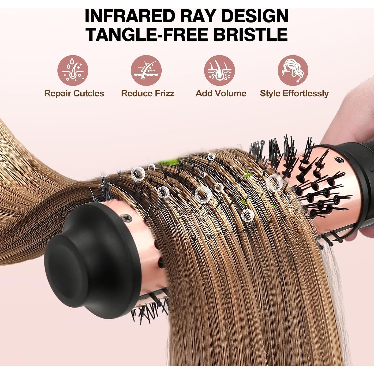 Juego de Cepillos Térmicos Wenzhou Suhe 3-en-1 con Barriles Intercambiables