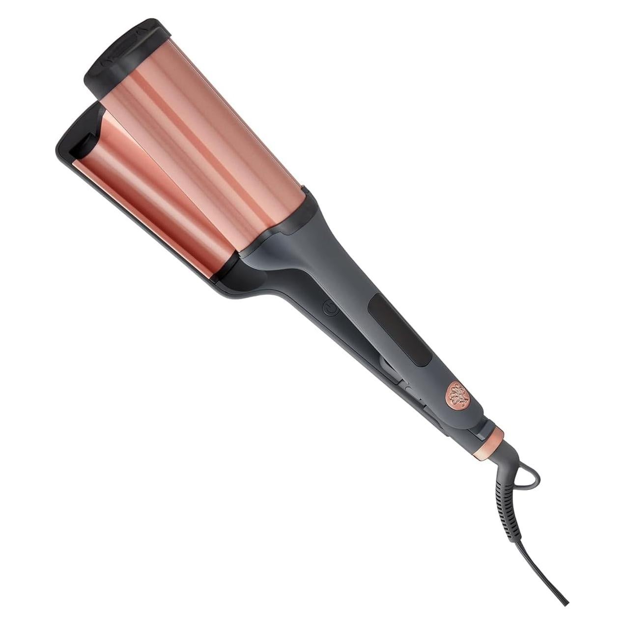 Plancha de Ondas Hairitage 3 Barriles Cerámica Turmalina 34.4cm