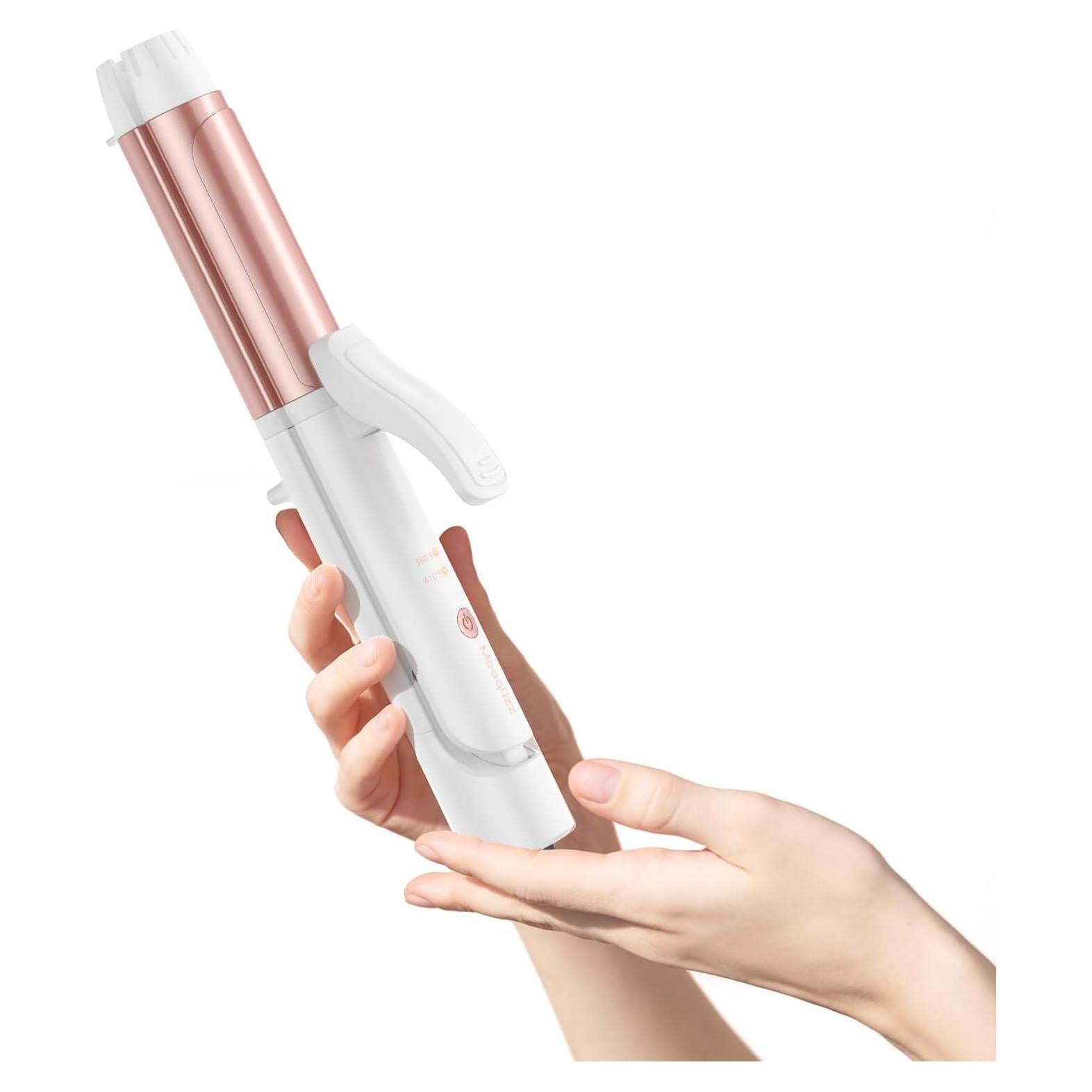 Plancha de Rizos Dual Mooqlizz Mini 26.9 cm Cerámica Ajustable