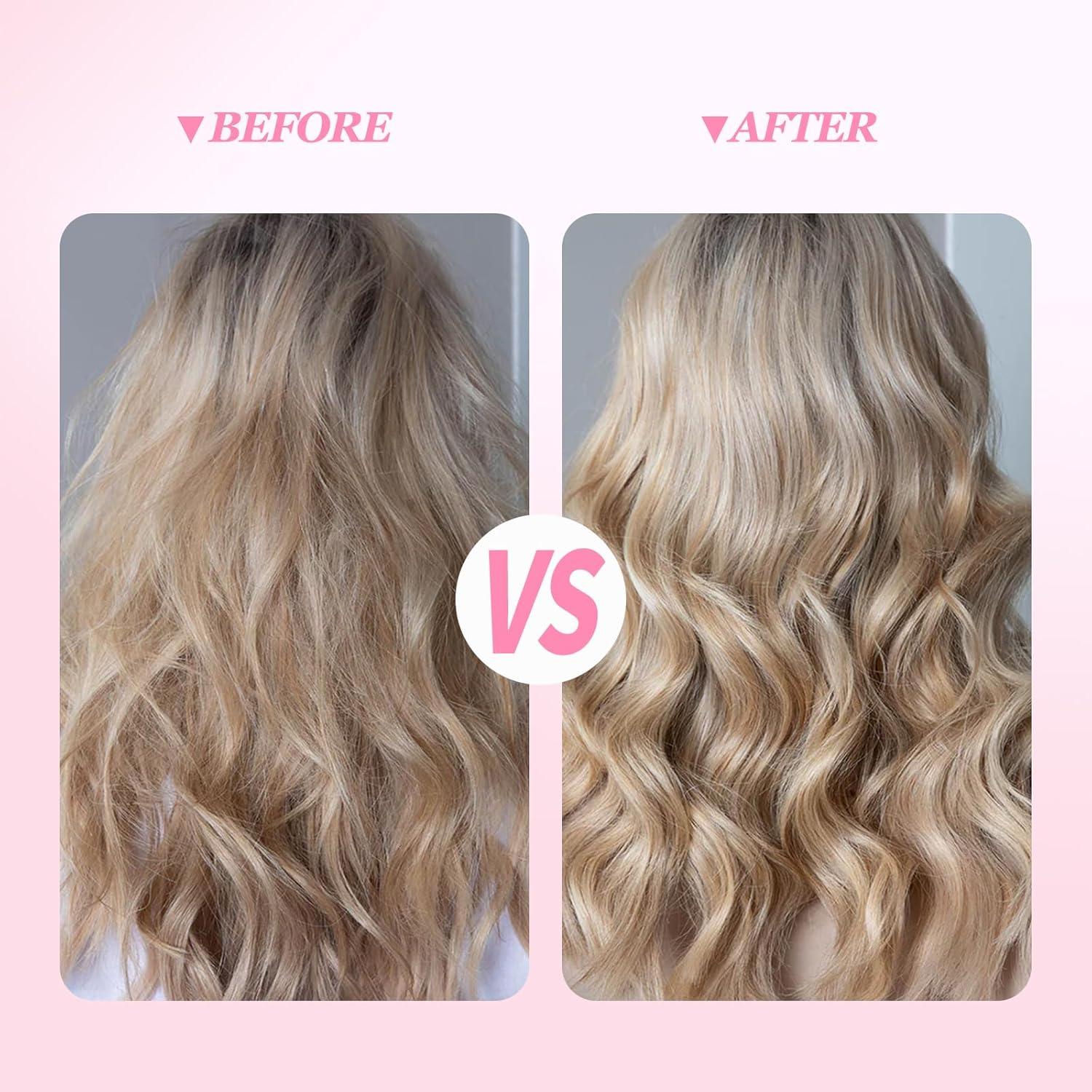 Cepillo Térmico K&K 3.81 cm Cerámica Turmalina Iónica