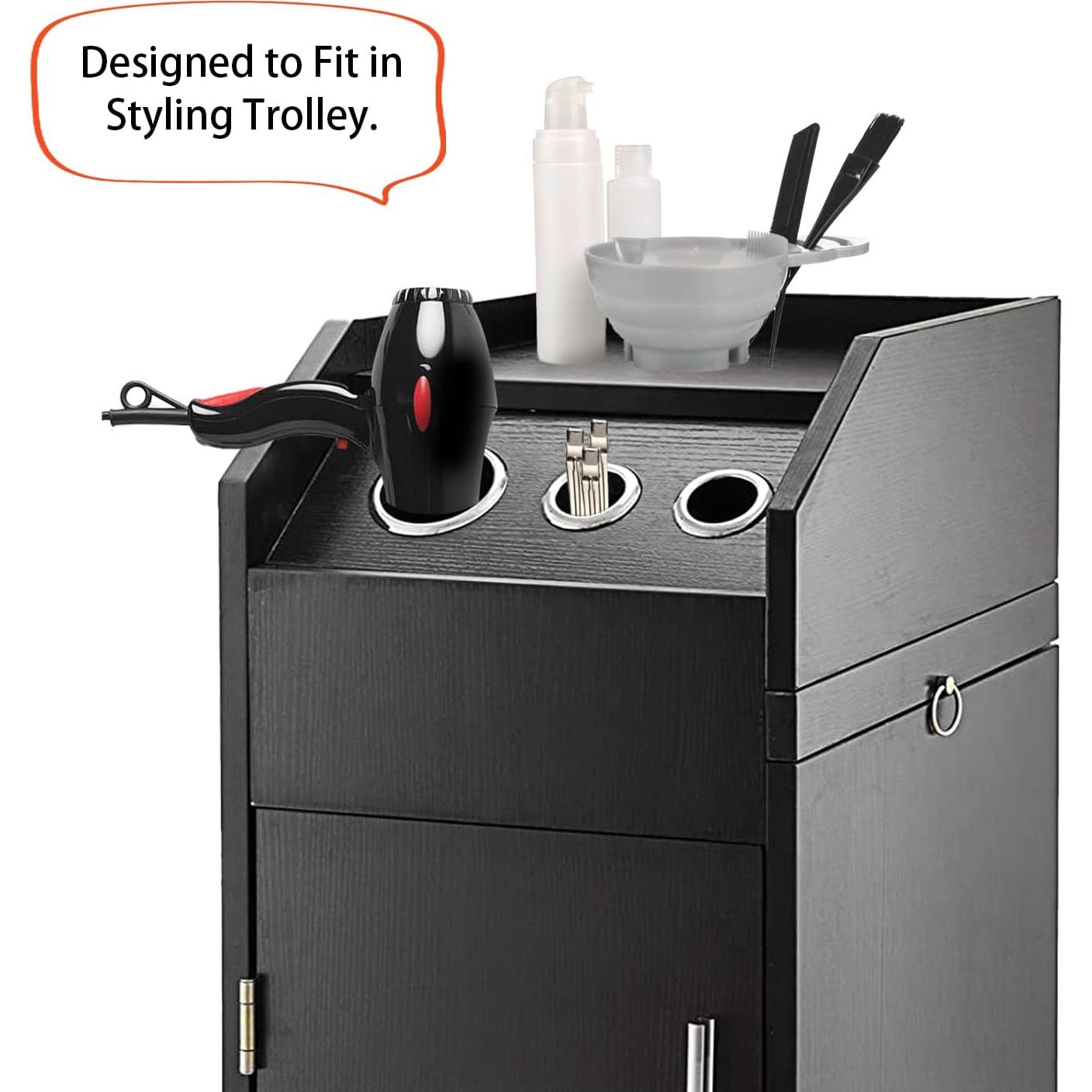 Soporte Organizador para Plancha y Secador QUEESALN 3 y 2 Pulgadas