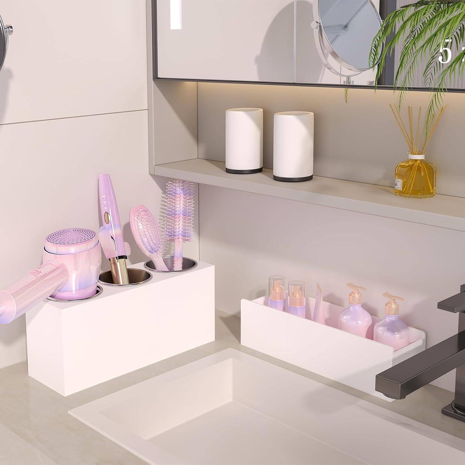 Organizador de Herramientas para el Cabello PITBVO Blanco Mate