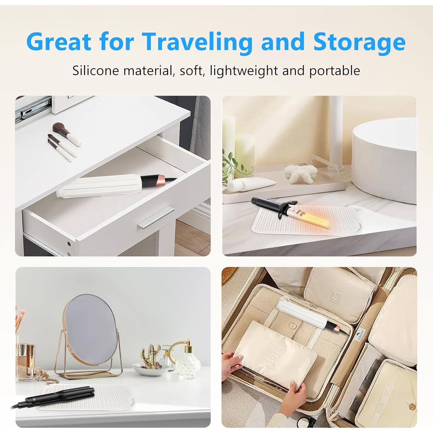 Alfombrilla de Silicona Resistente al Calor Quccefods 27.94x20.96cm