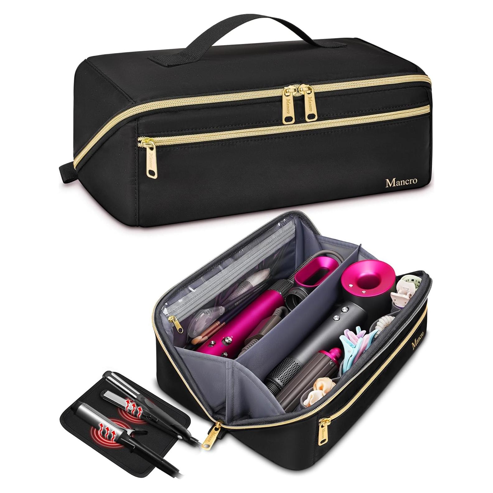 Bolsa de Viaje KisGo para Herramientas de Cabello con Alfombrilla