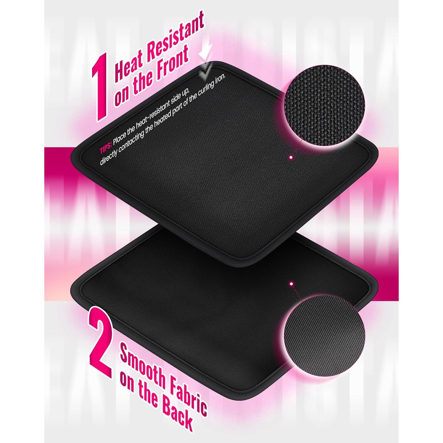 Bolsa de Viaje KisGo para Herramientas de Cabello con Alfombrilla