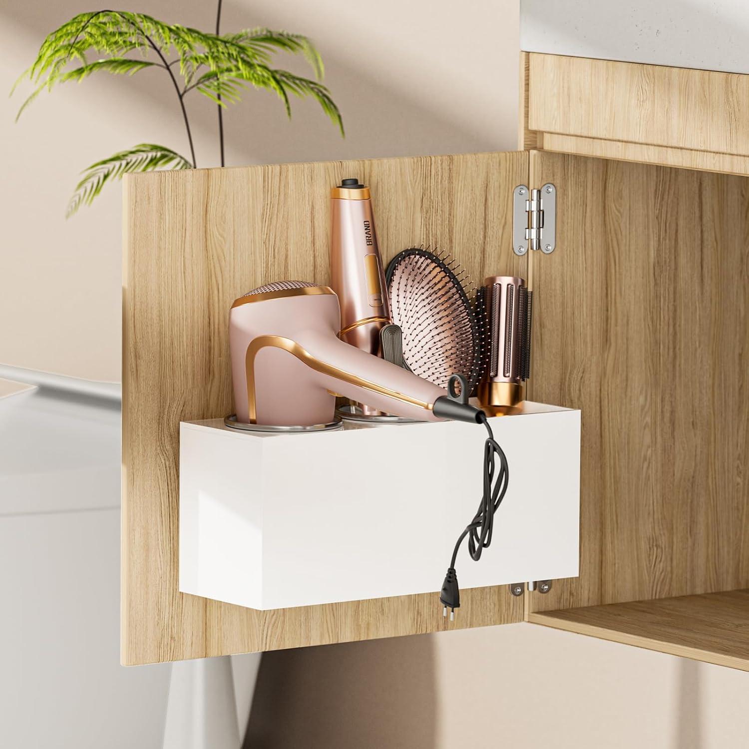 Organizador de Herramientas para el Cabello YUNEASELF - Acrílico Blanco