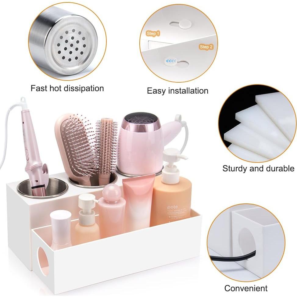 Organizador de Herramientas para el Cabello GFWARE Blanco