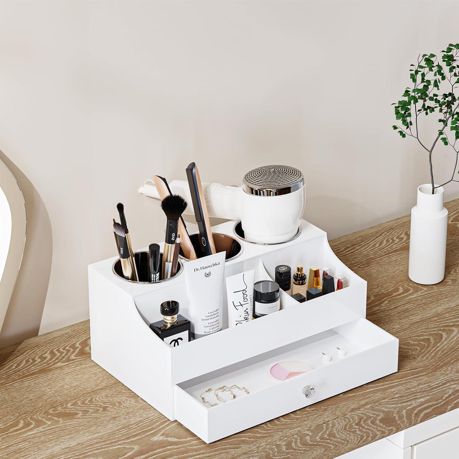 Organizador de Herramientas para el Cabello Messmenos Blanco