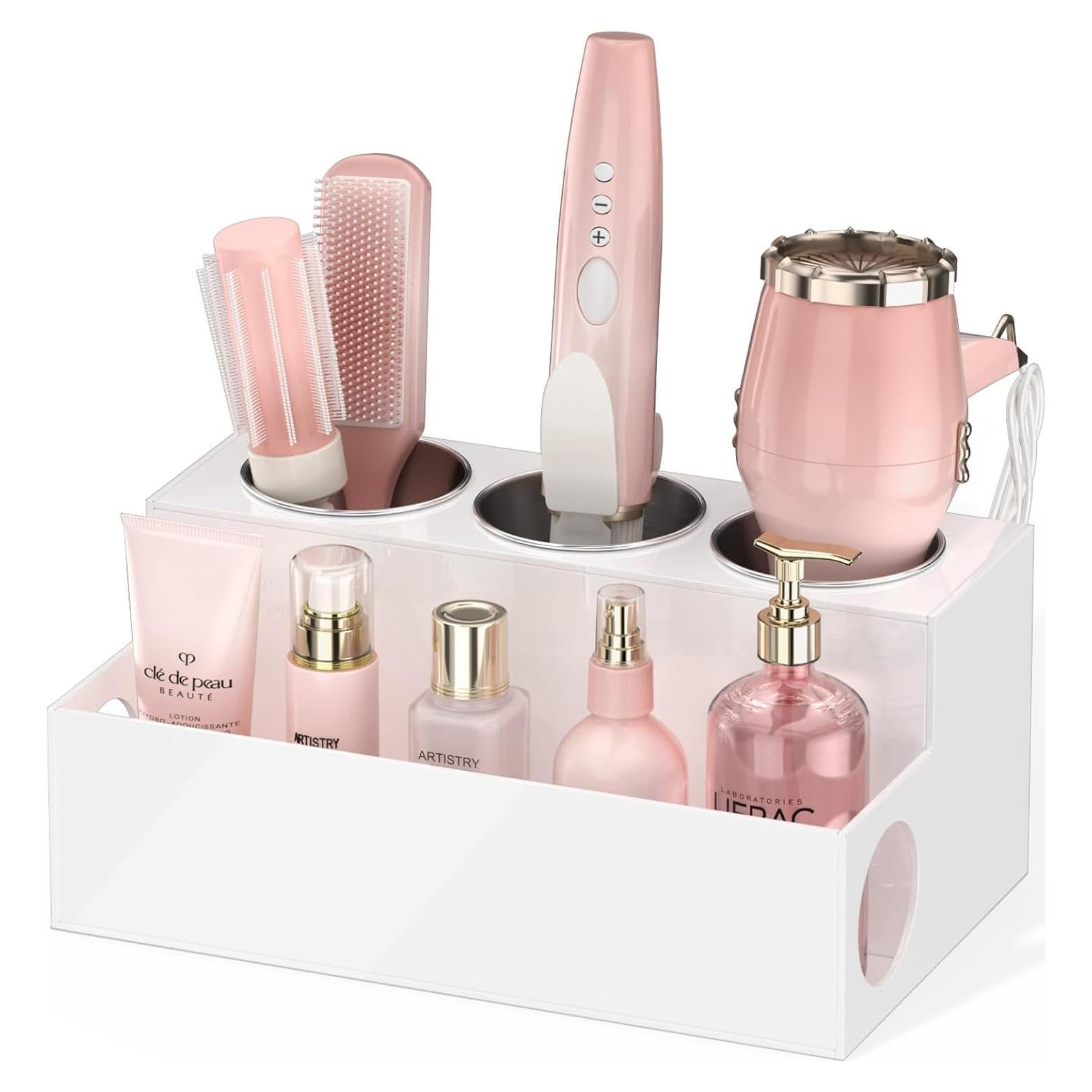 Organizador de Herramientas de Estilizado NIUBEE Acrílico Blanco