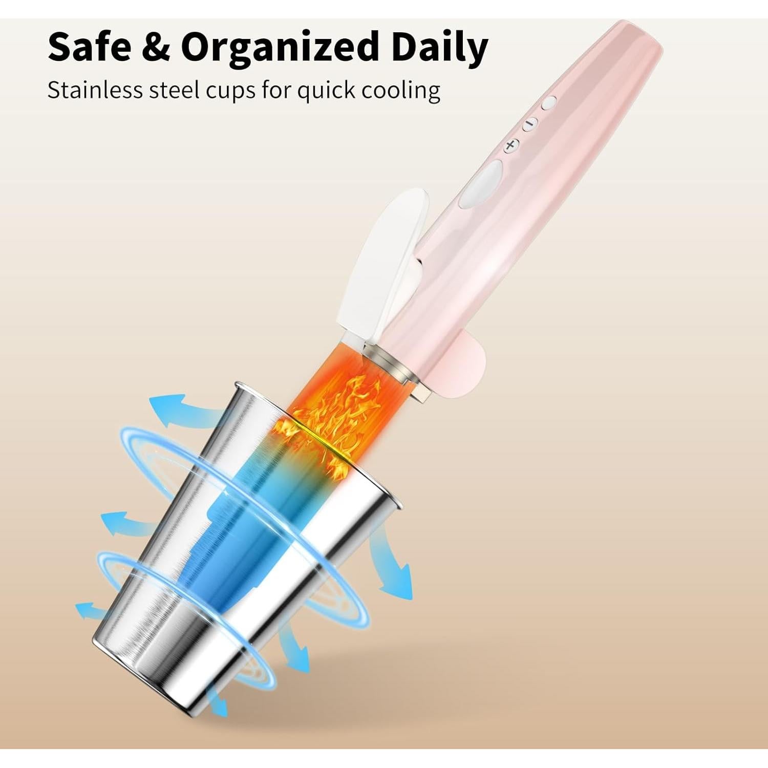 Organizador de Herramientas de Estilizado NIUBEE Acrílico Blanco