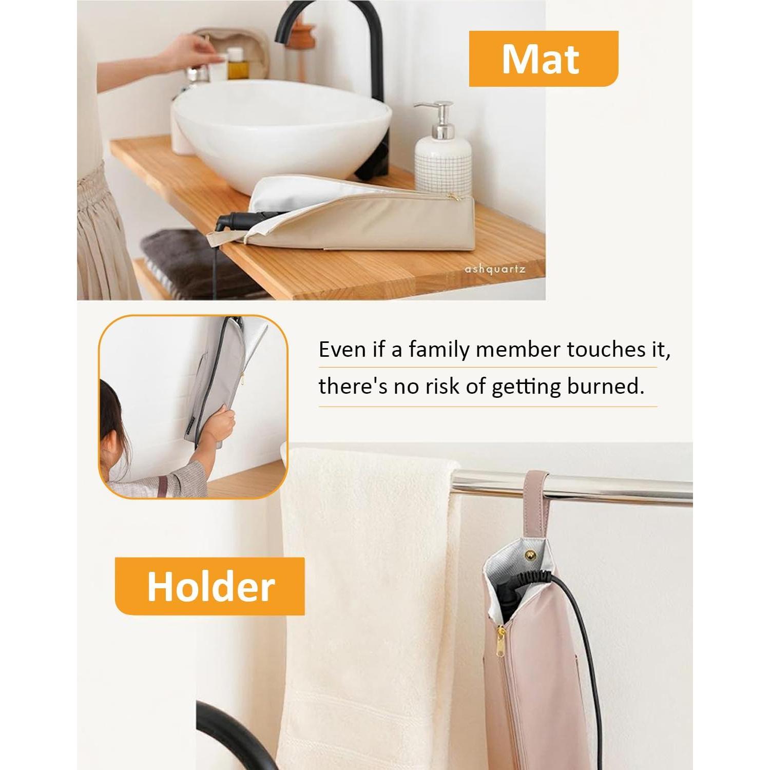 Soporte para Planchas y Rizadores Lifeplus Rosa Orquídea