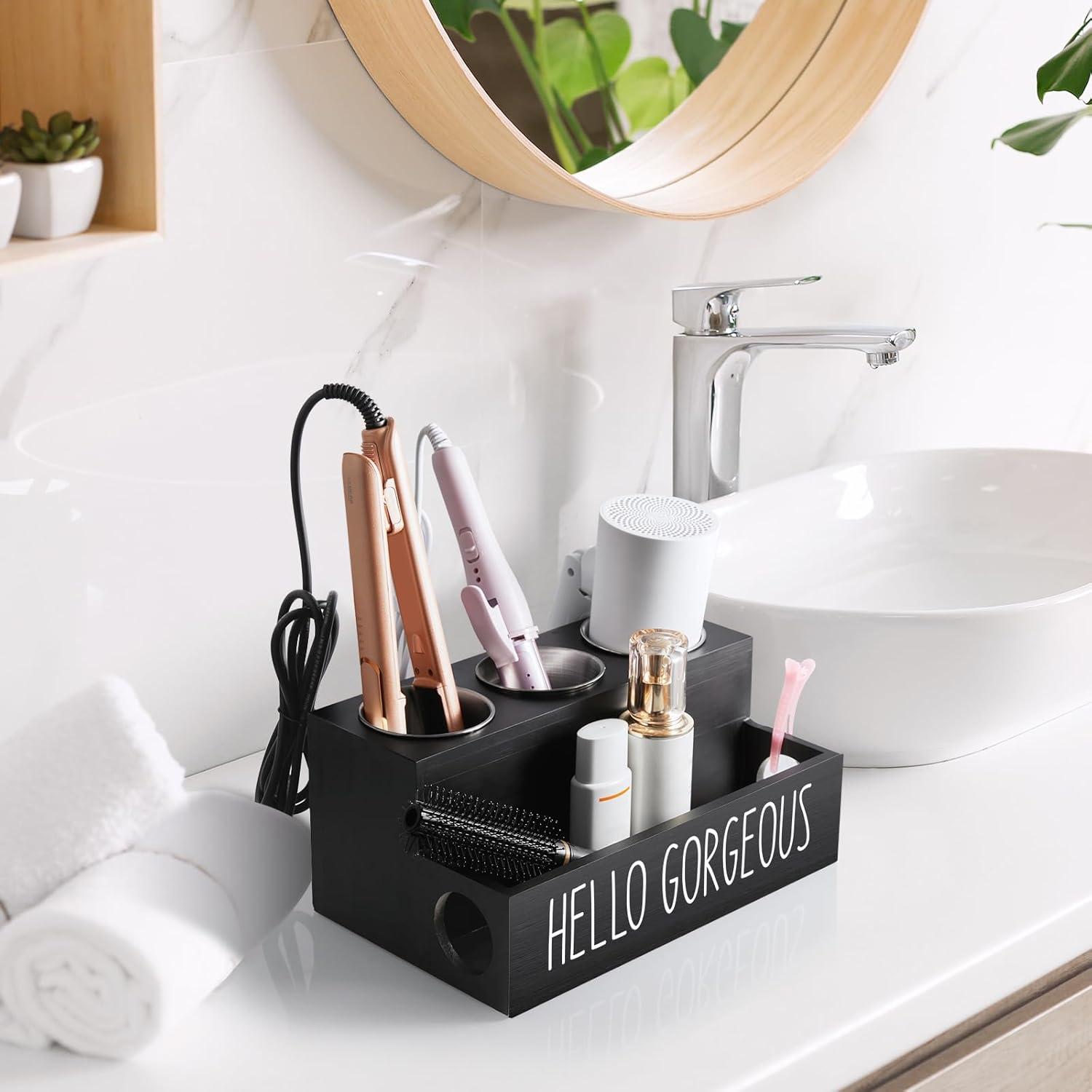 Organizador de Herramientas para Cabello Bivvclaz Negro 29.5x17.8 cm