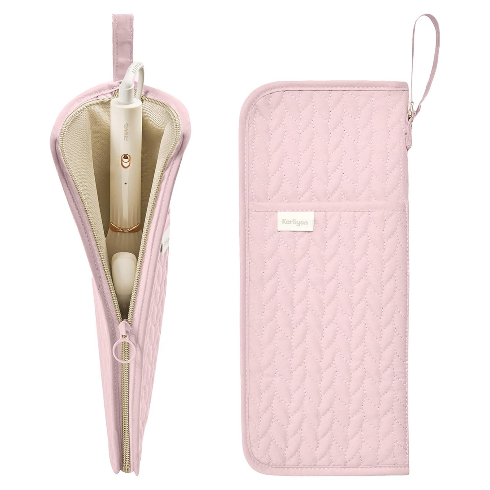 Organizador de Hot Tools Rosa para Herramientas de Cabello