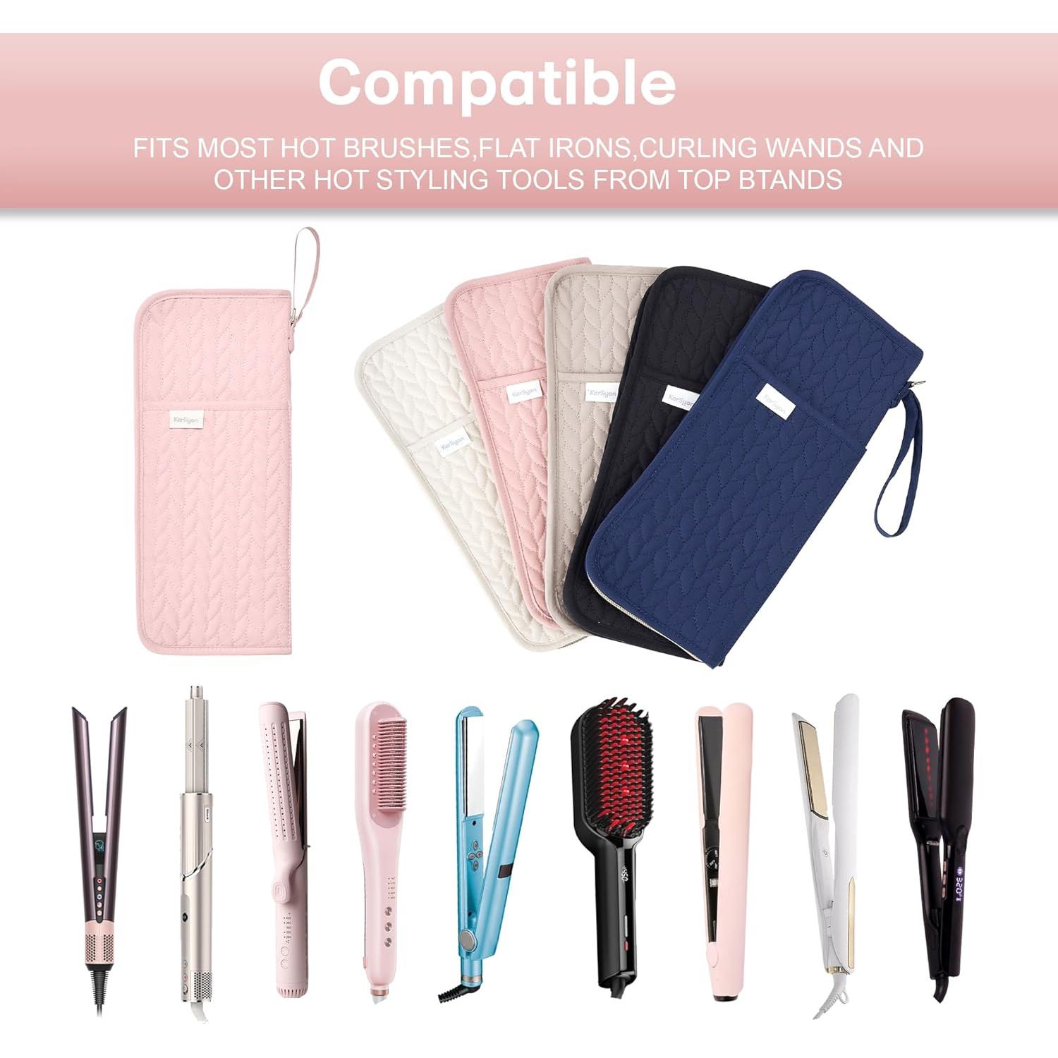 Organizador de Hot Tools Rosa para Herramientas de Cabello