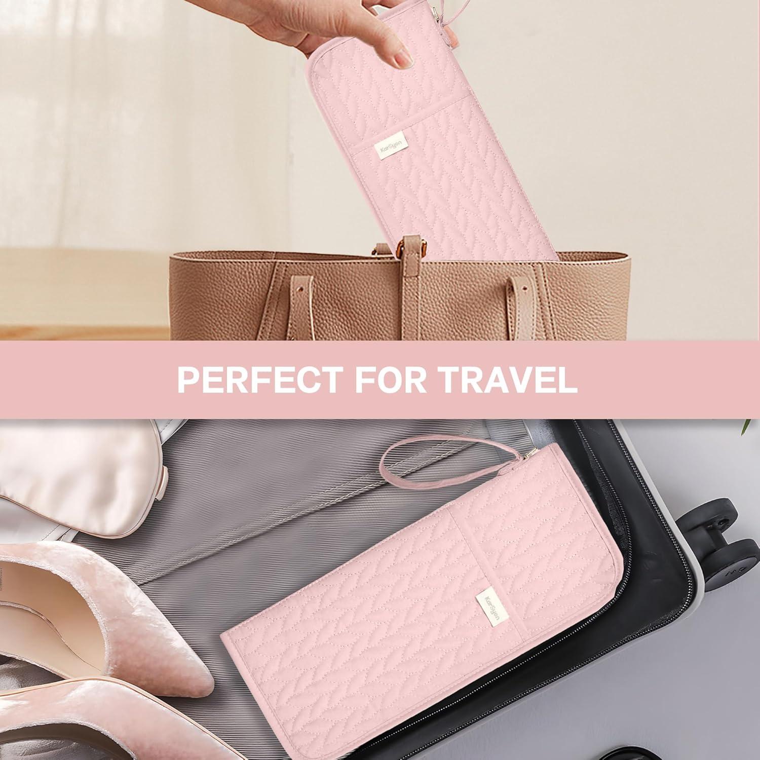 Organizador de Hot Tools Rosa para Herramientas de Cabello