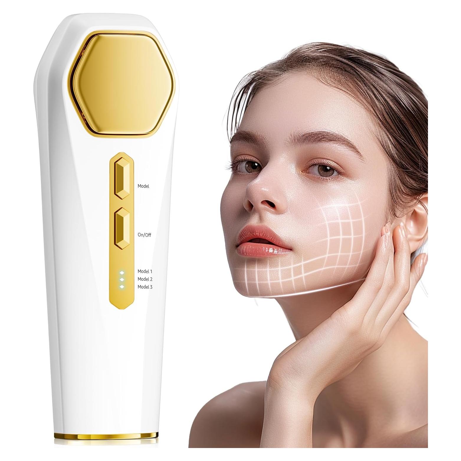 Masajeador Facial INTEO 2328 - Dispositivo de Belleza 3 Modos