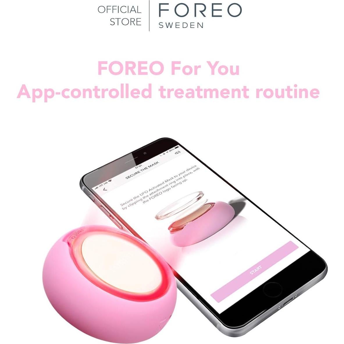 Máscara Facial Hidratante FOREO Glow Addict - 6 Piezas