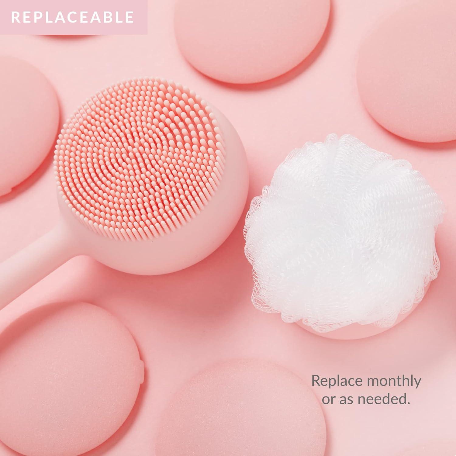 Reemplazos de esponja de lufa PMD Beauty con plata - 2 unidades