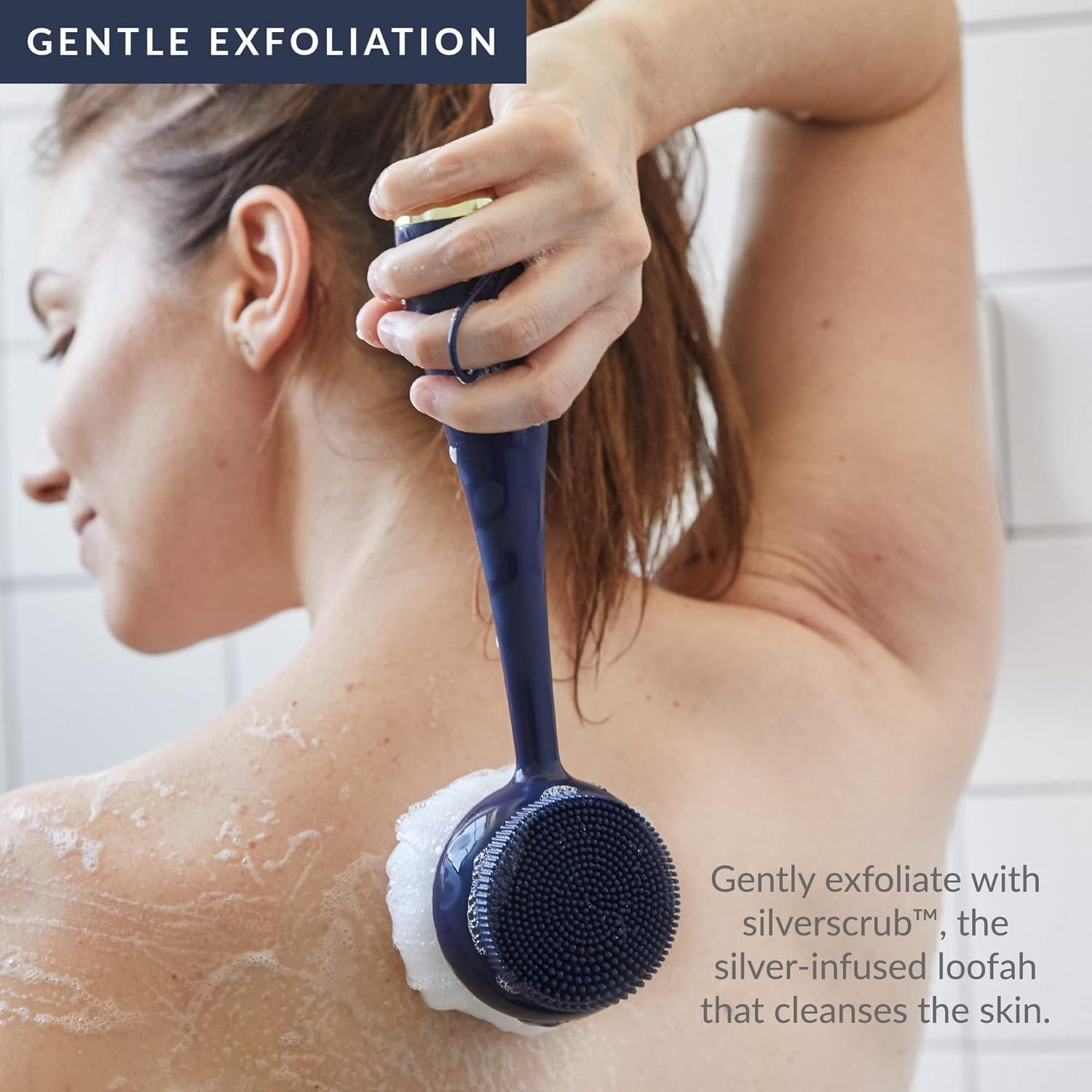 Esponjas de Loofah Infundidas con Plata PMD Beauty - 2 Unidades