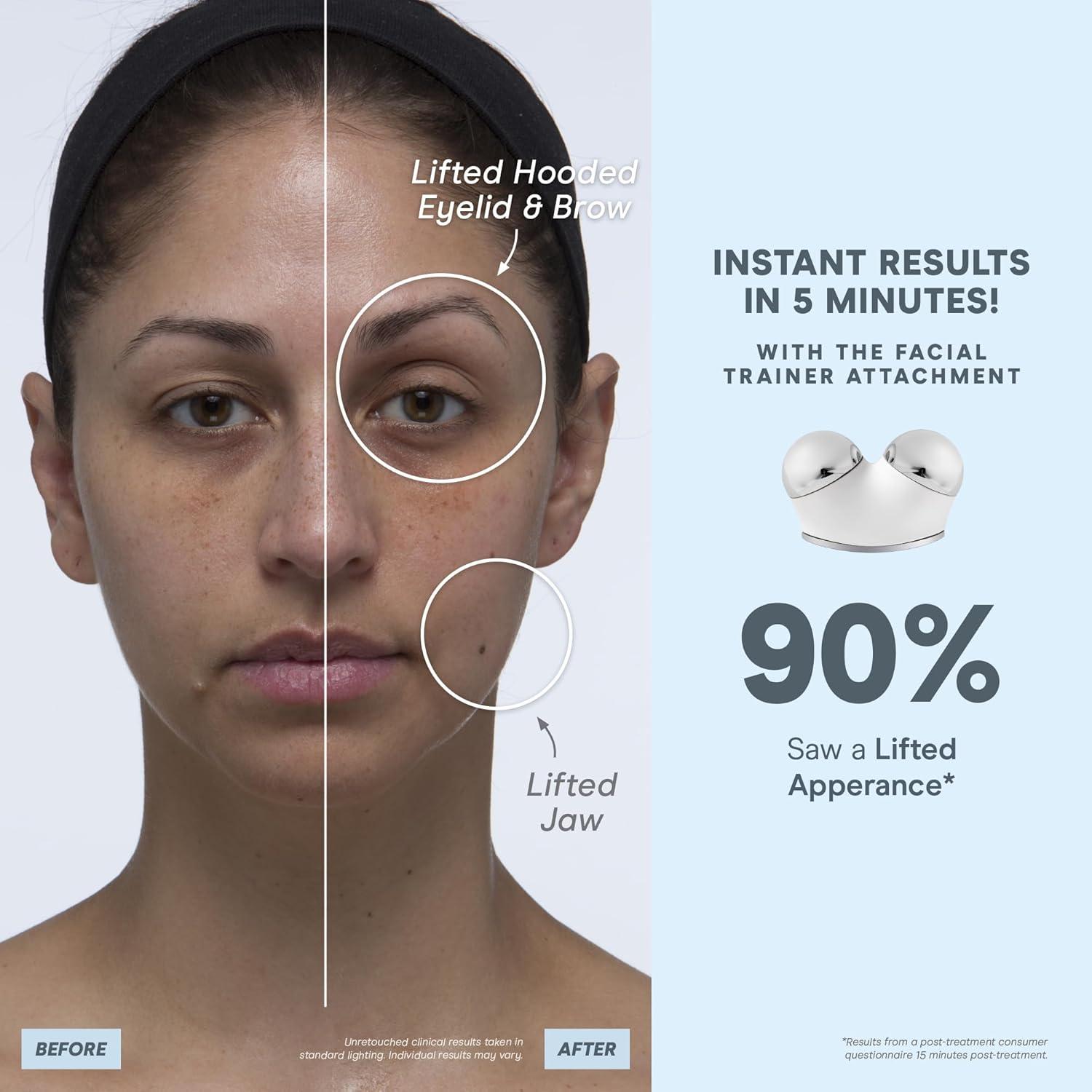 Dispositivo Facial Microcorriente NuFACE TRINITY+ Rosa Arenosa