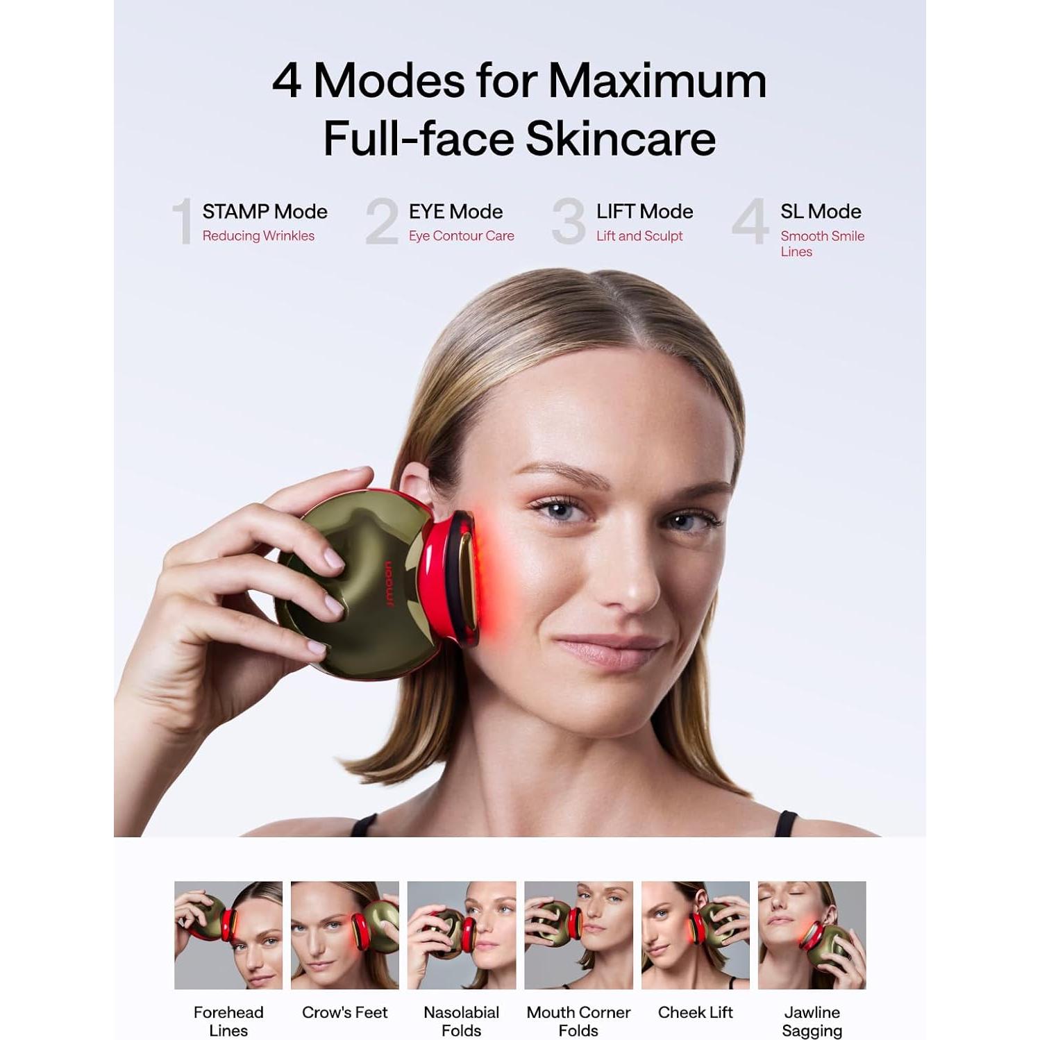 Dispositivo Facial JMOON M30U - Tonificación y Luz Roja