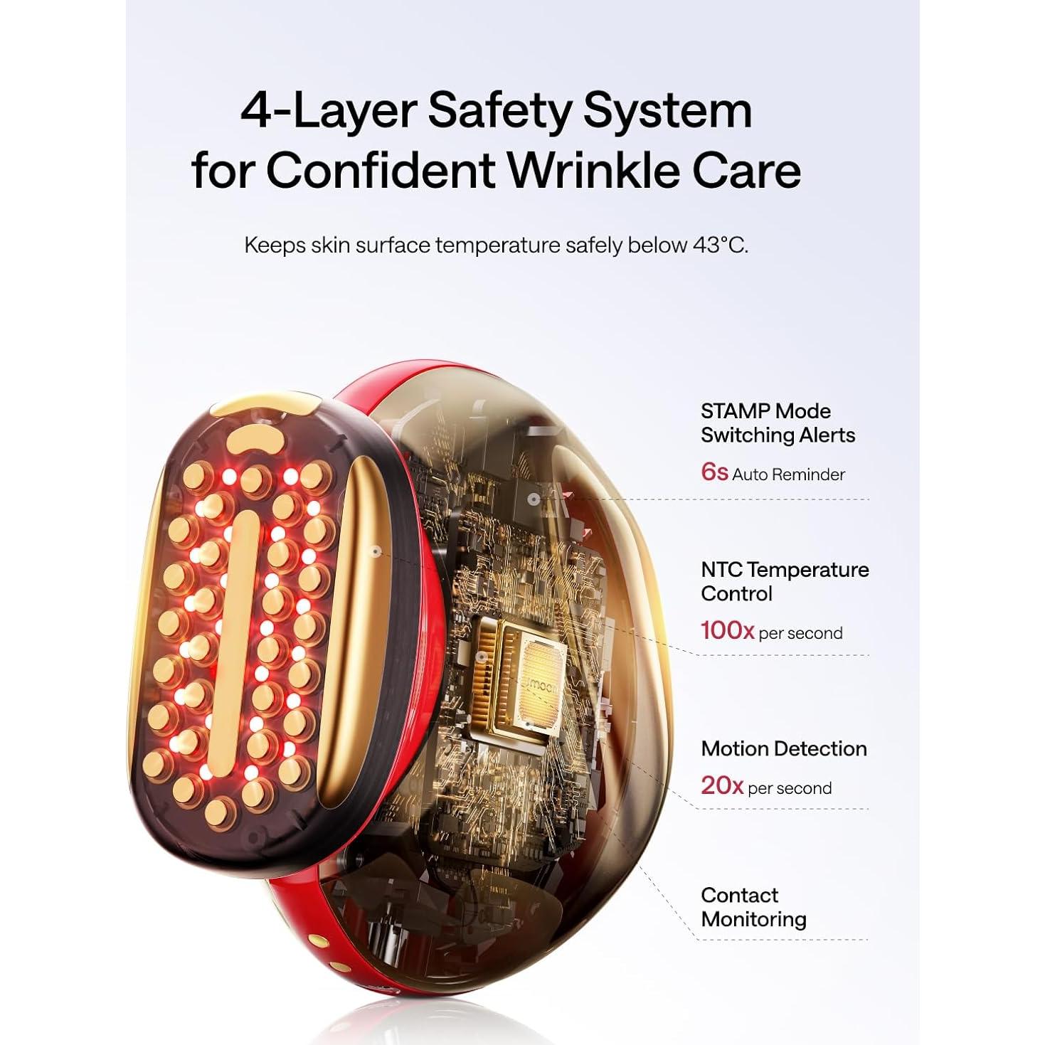Dispositivo Facial JMOON M30U - Tonificación y Luz Roja