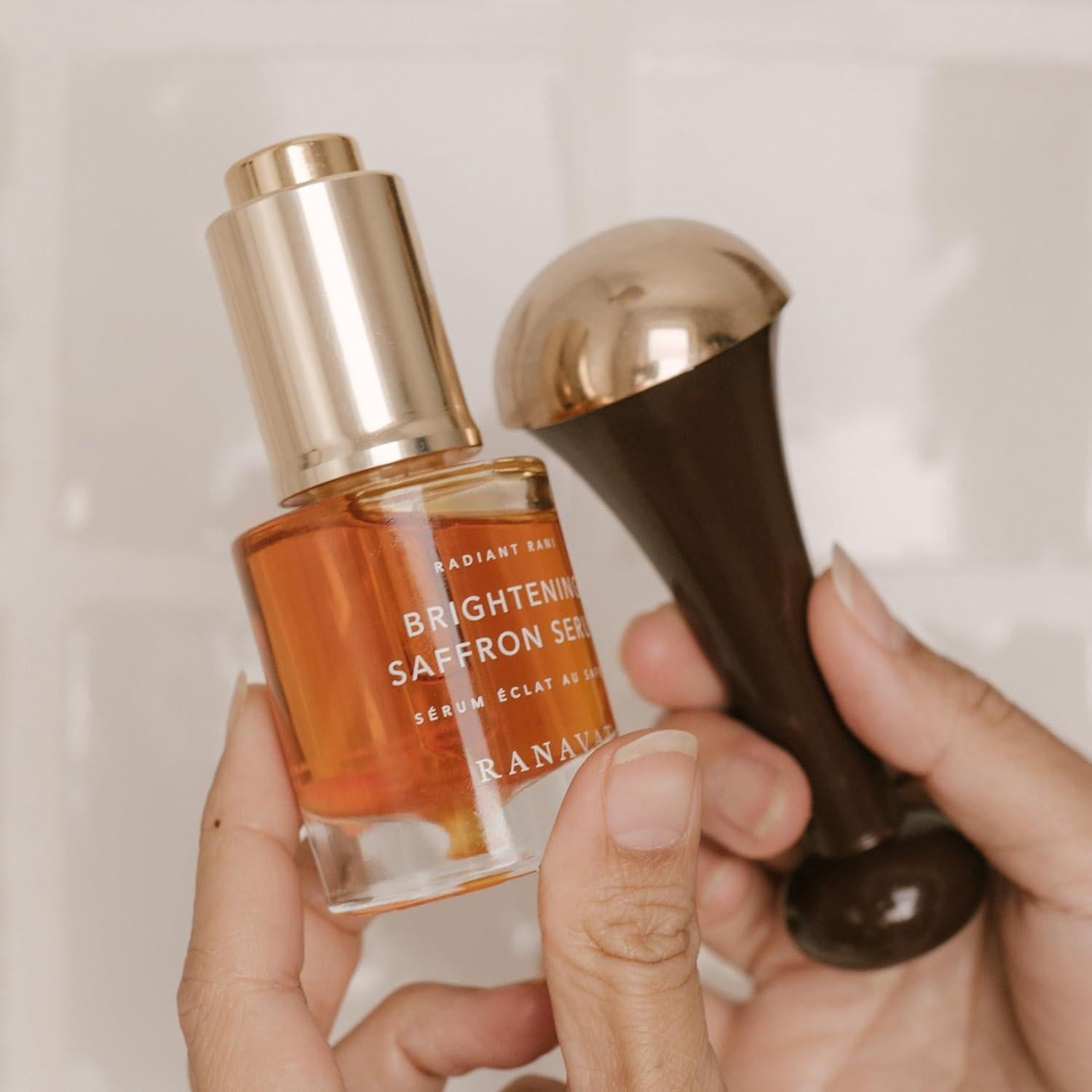 Masajeador Facial Kansa RANAVAT - Rejuvenecimiento Piel 15.5cm