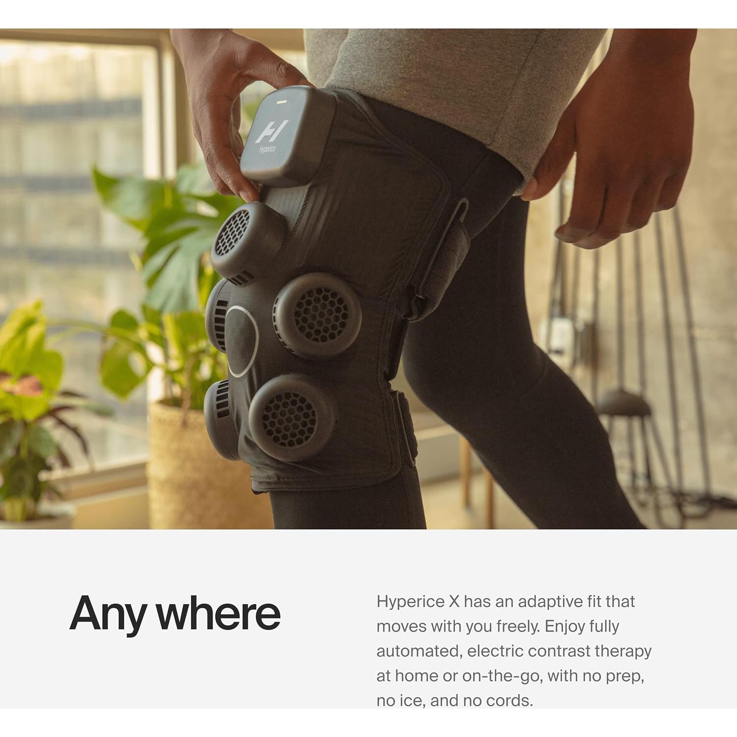 Dispositivo Hyperice X para Rodilla - Terapia de Calor y Frío