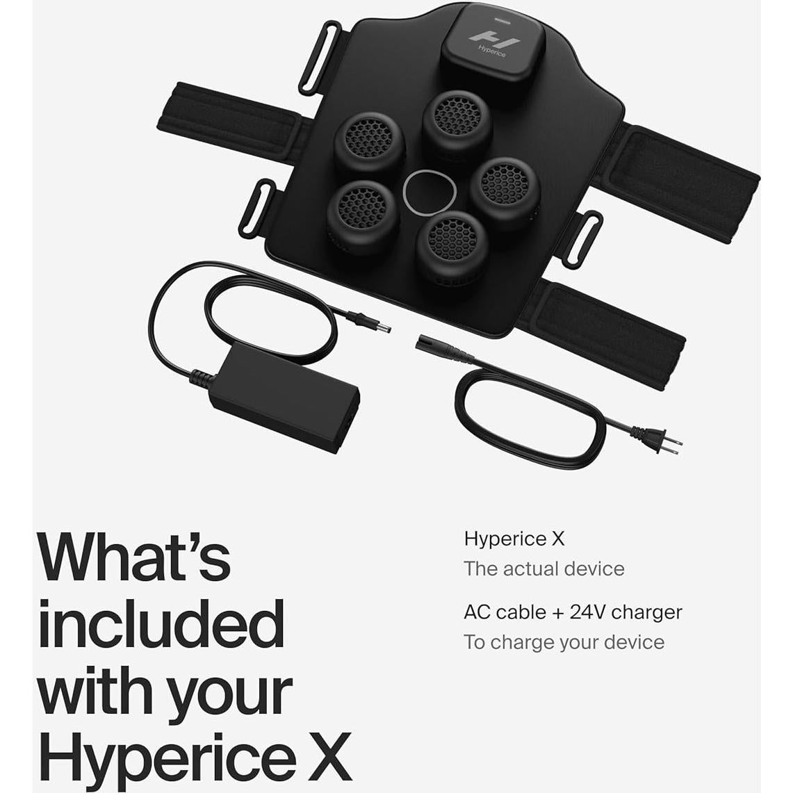 Dispositivo Hyperice X para Rodilla - Terapia de Calor y Frío