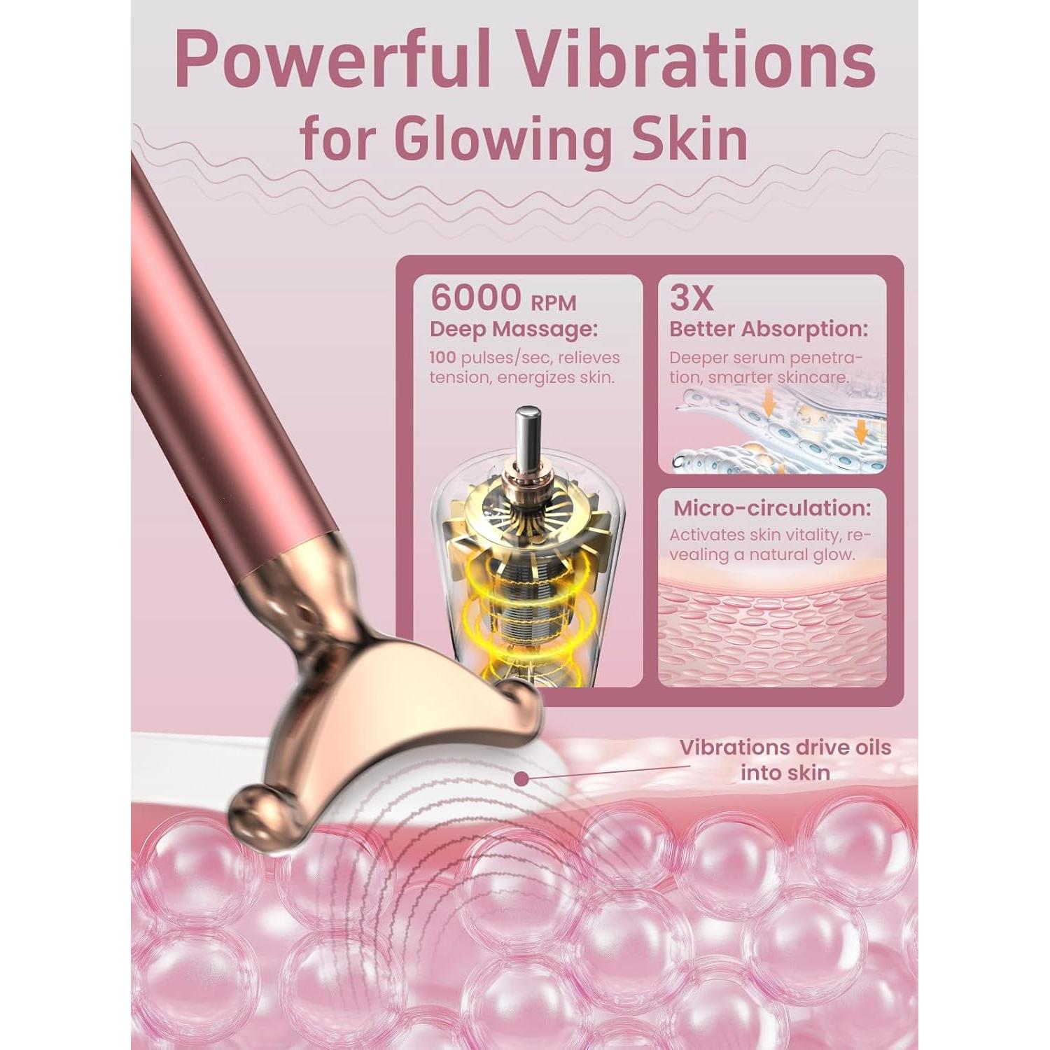 Masajeador Facial Pro Rena Chris - Reafirmante Antienvejecimiento