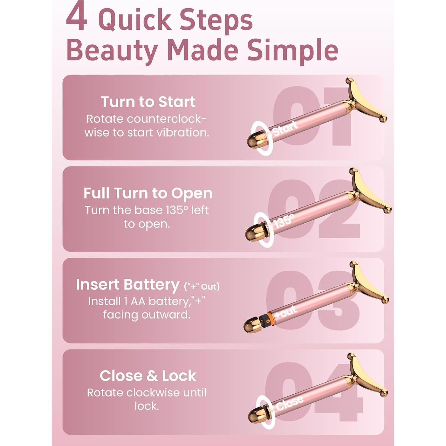 Masajeador Facial Pro Rena Chris - Reafirmante Antienvejecimiento