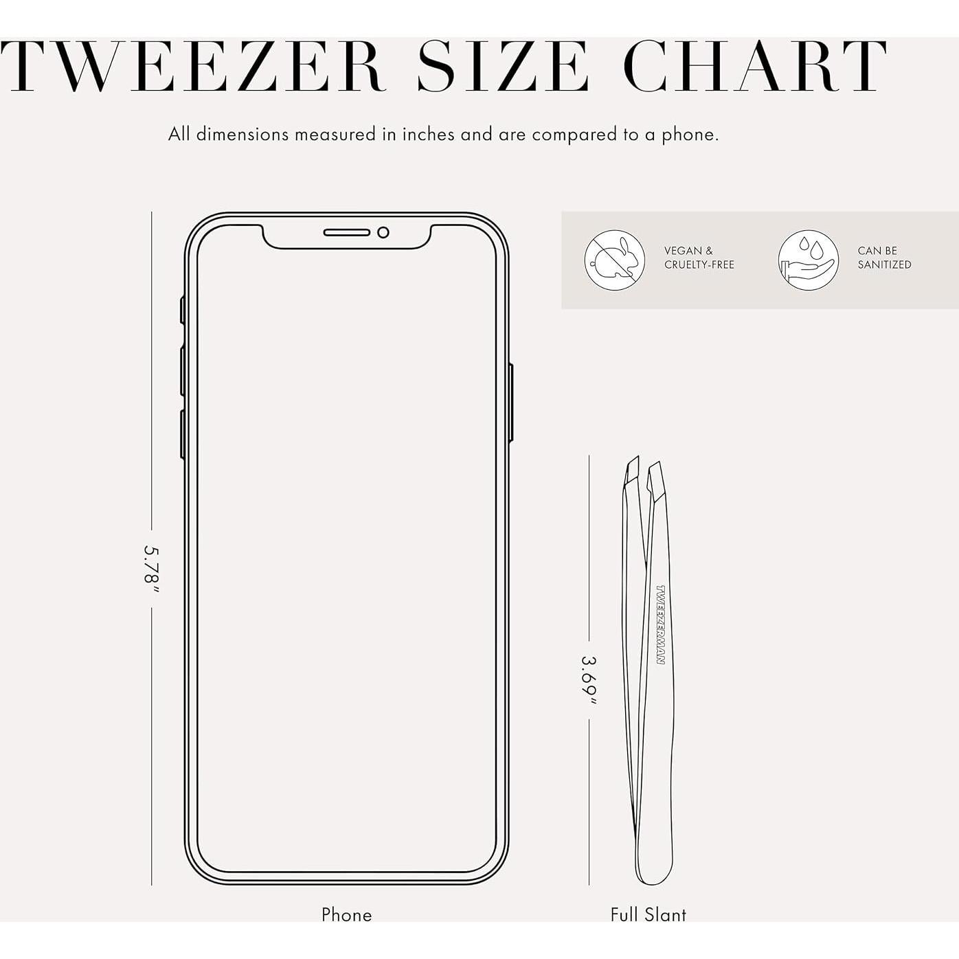 Pinzas de Punta Tweezerman Cielo de Medianoche 5cm