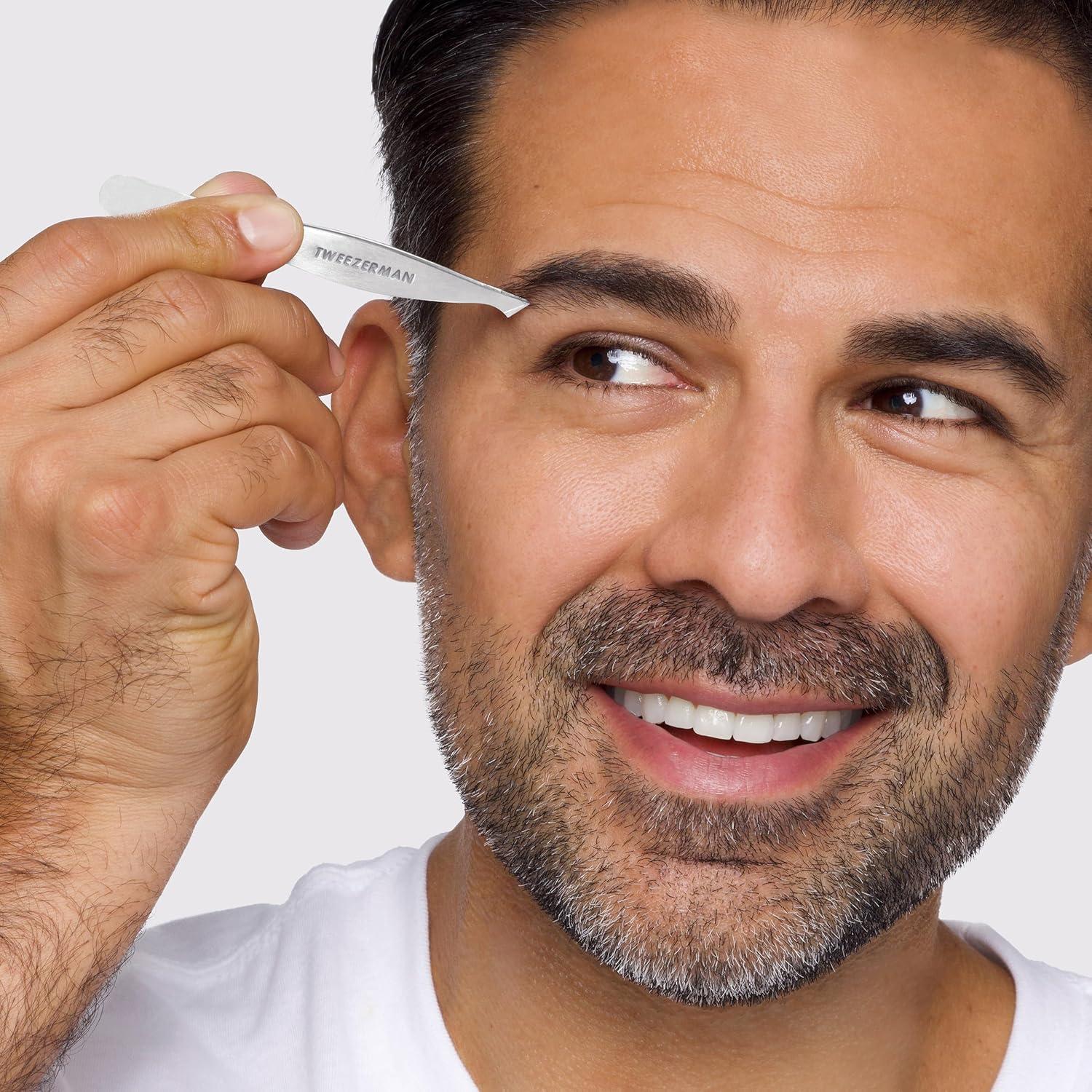 Pinzas de precisión Tweezerman de acero inoxidable 9.5 cm