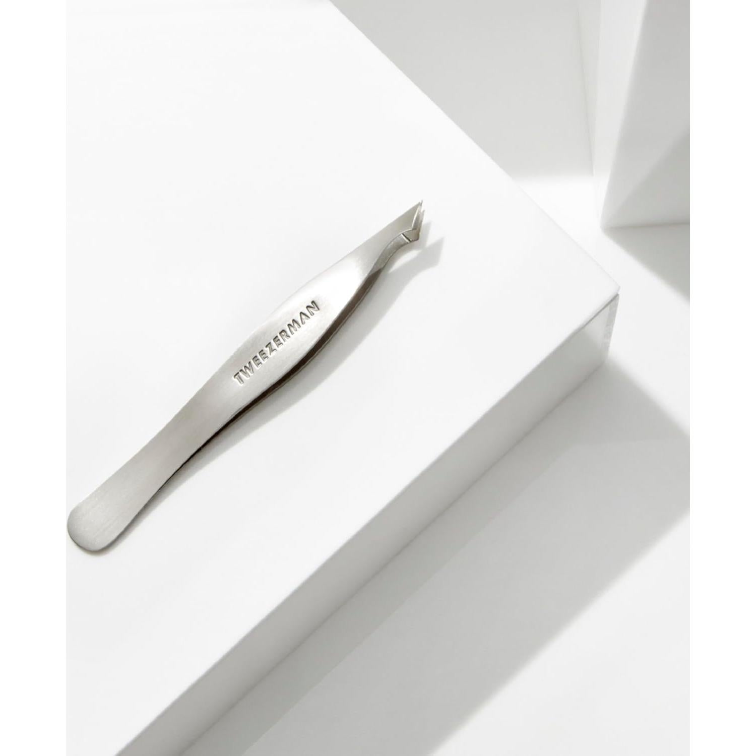 Pinzas de precisión Tweezerman de acero inoxidable 9.5 cm