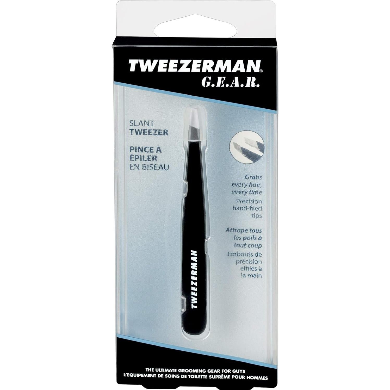 Pinzas de Depilación Tweezerman G.E.A.R. Angulares