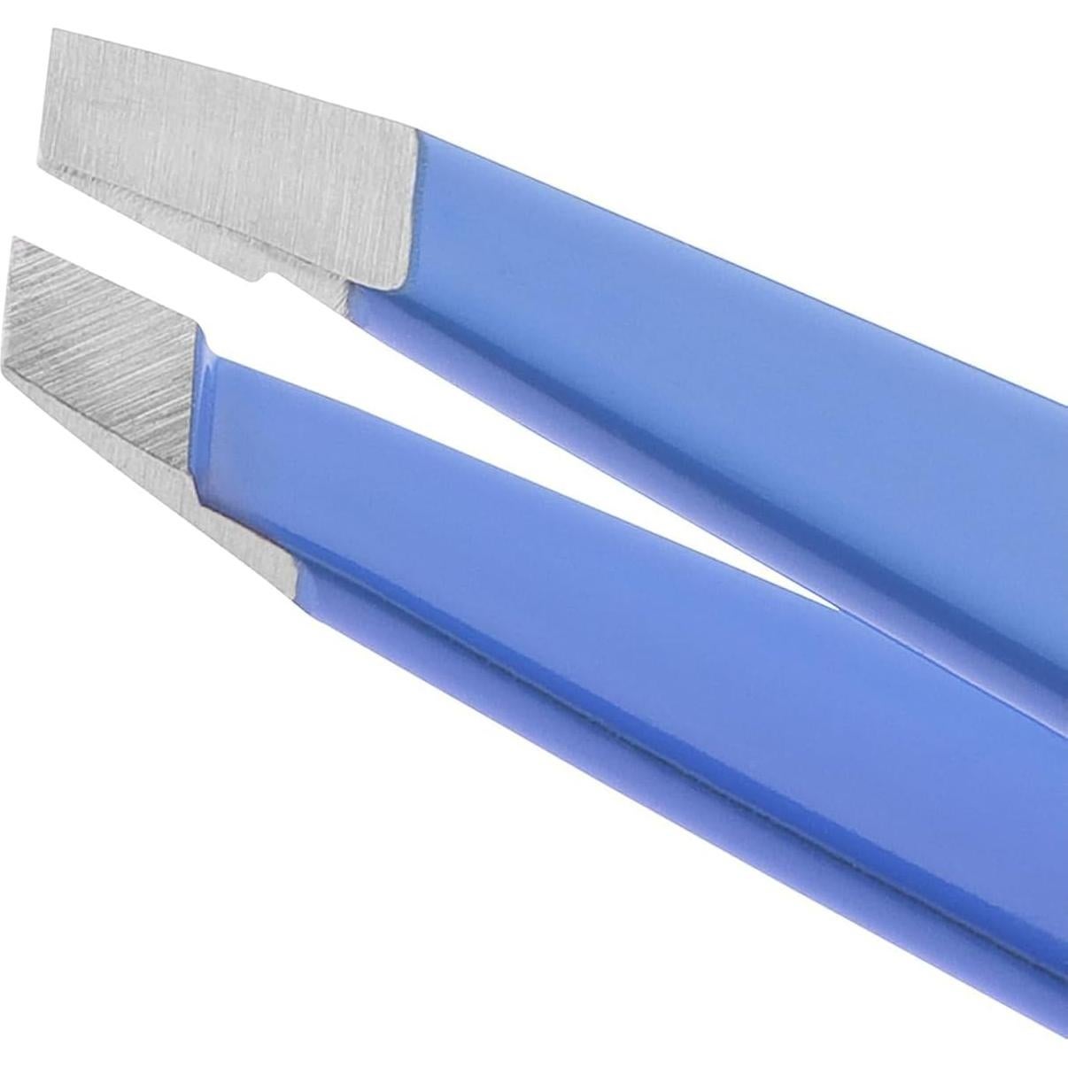 Pinzas de Acero Inoxidable Tweezerman - Cejas Azul Lápiz