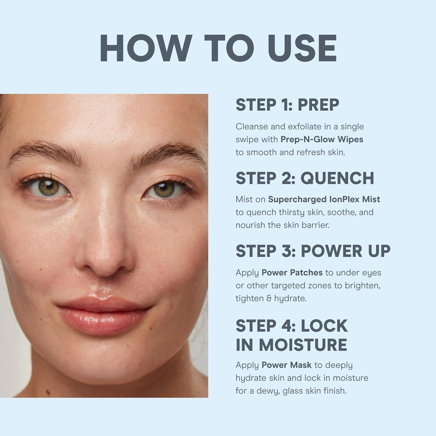 Rutina Completa de Hidratación NuFACE - 5 Piezas para Piel