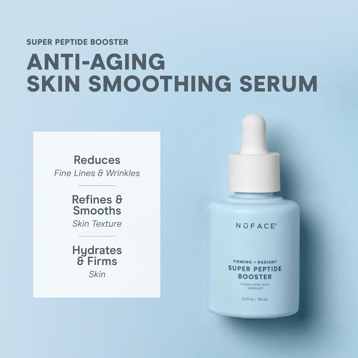 Suero Facial Peptídico NuFACE 29.57 ml - Afirmante y Hidratante