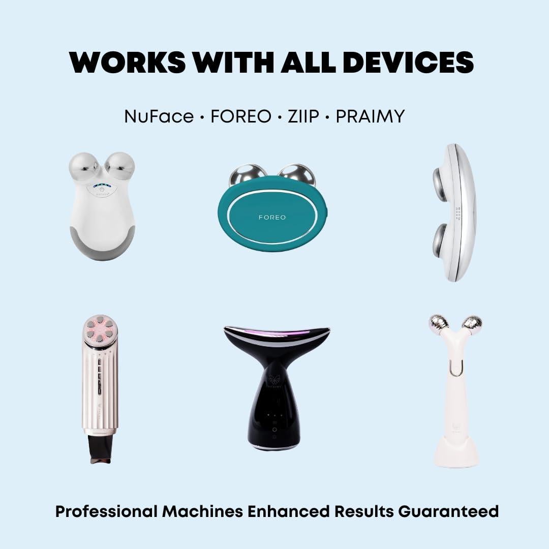 Gel Conductivo PRAIMY Glow Rose 97.6 ml - Microcorriente, RF, EMS