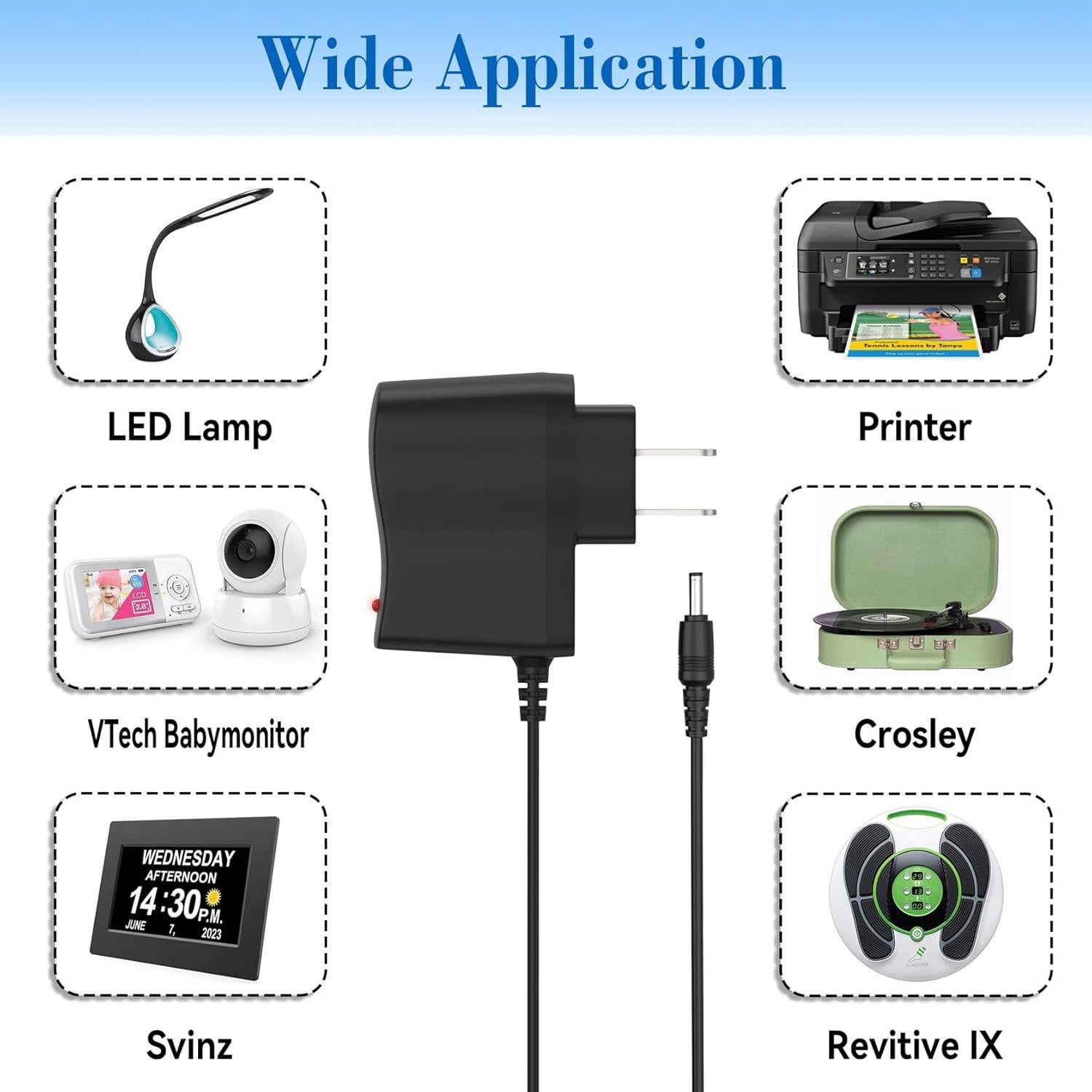 Adaptador de CA Dmoizka para NuFace Trinity Pro 5V 1A