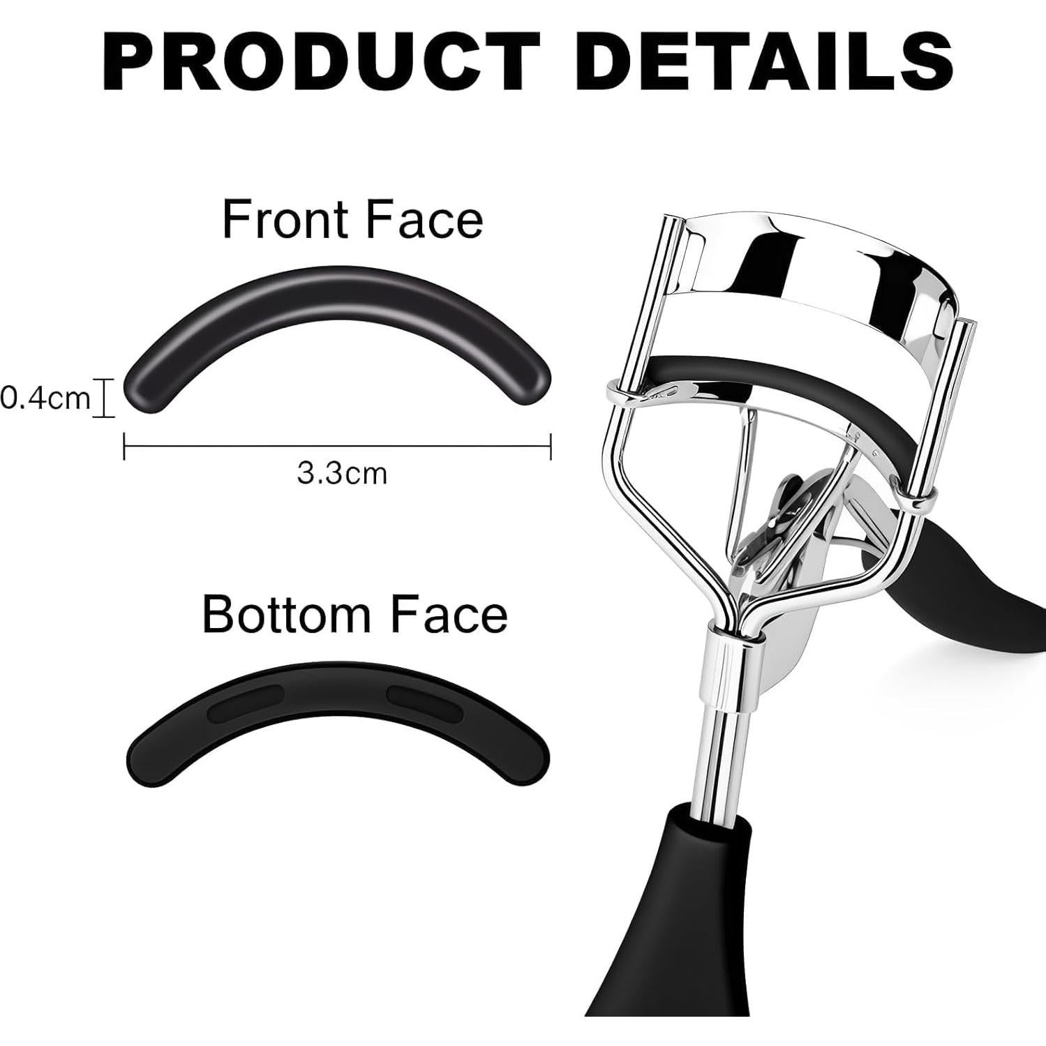 Almohadillas de Recarga para Rizador de Pestañas Shiseido - 30 Unidades