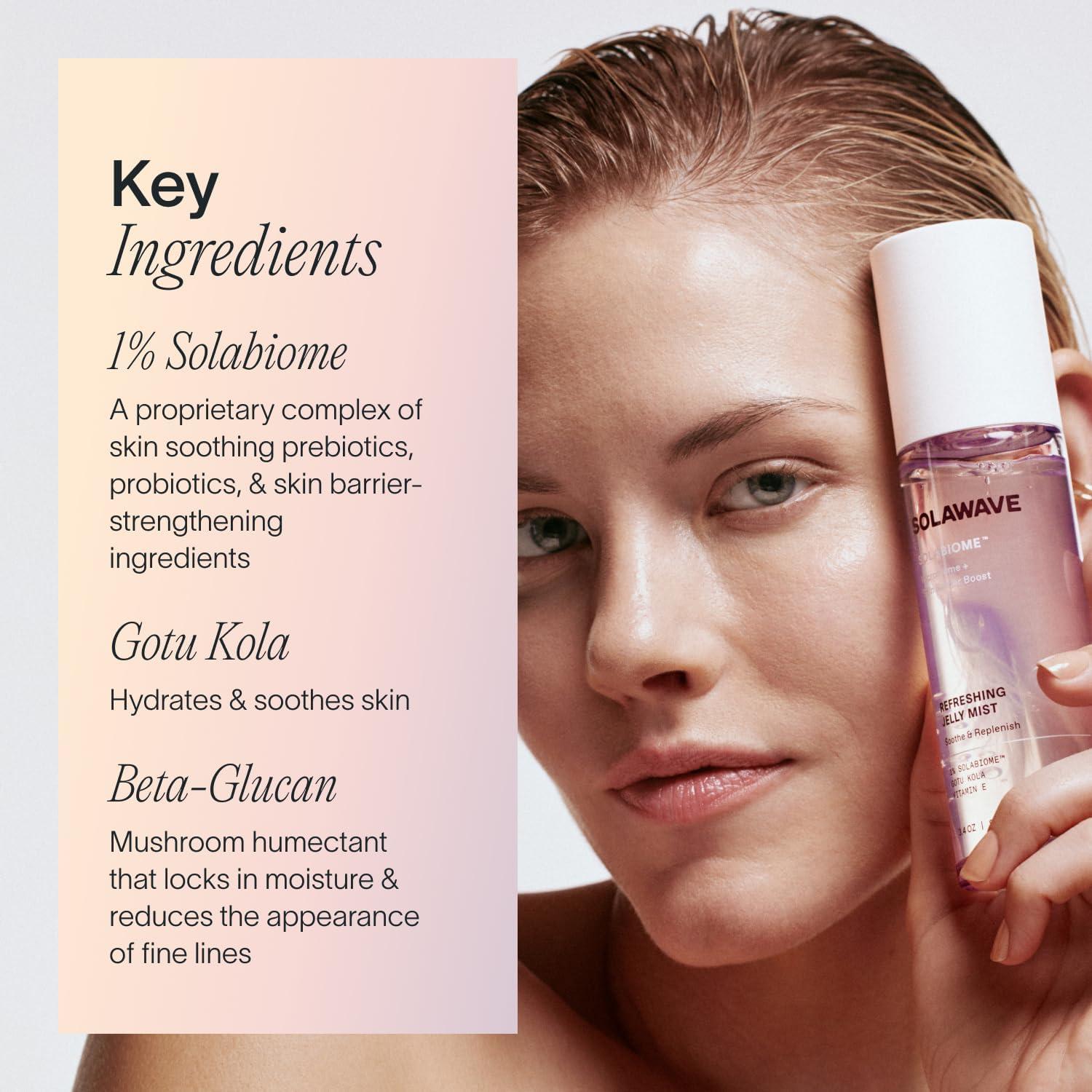 Bruma Gel Refrescante Solawave 100 ml con Gotu Kola y Probioticos