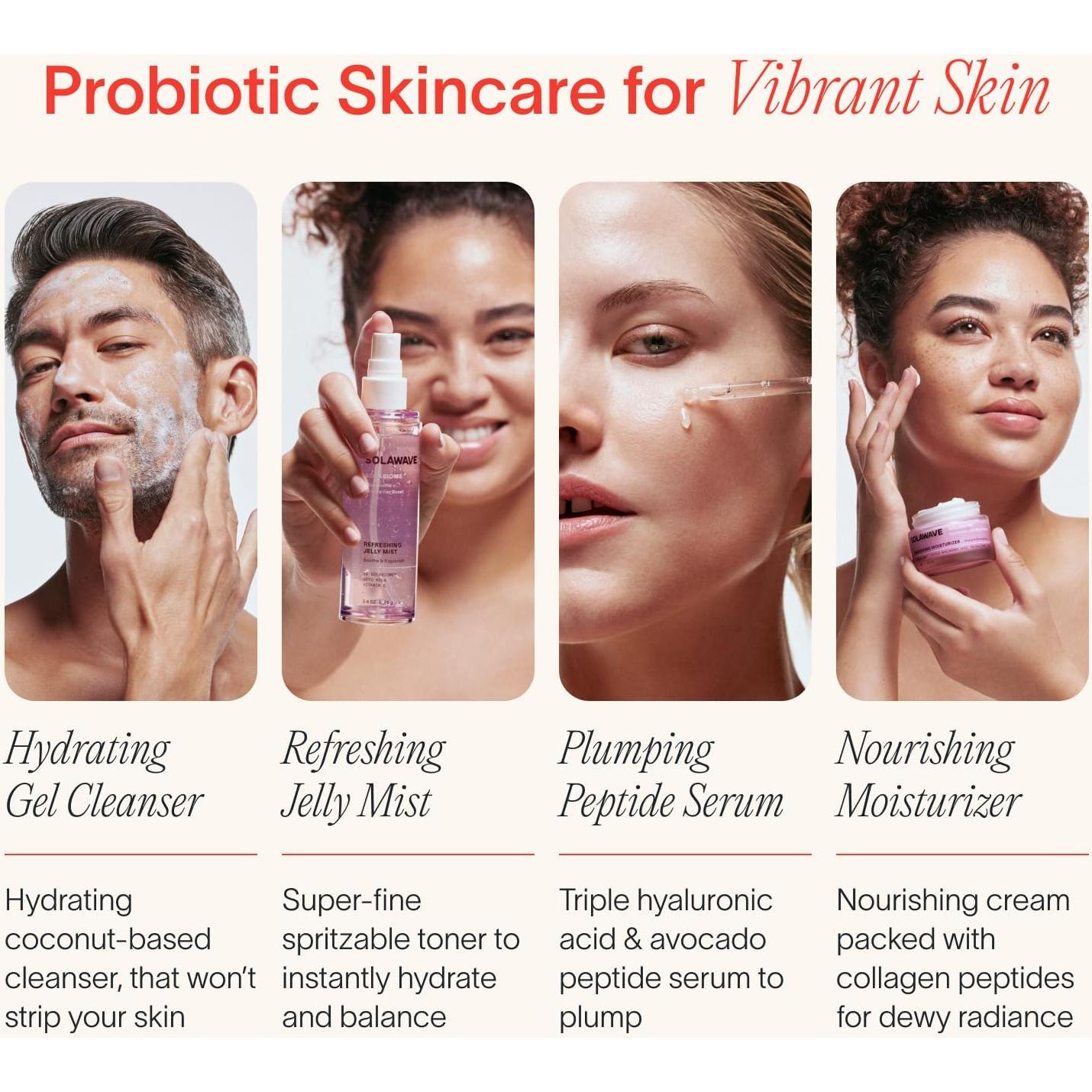 Bruma Gel Refrescante Solawave 100 ml con Gotu Kola y Probioticos