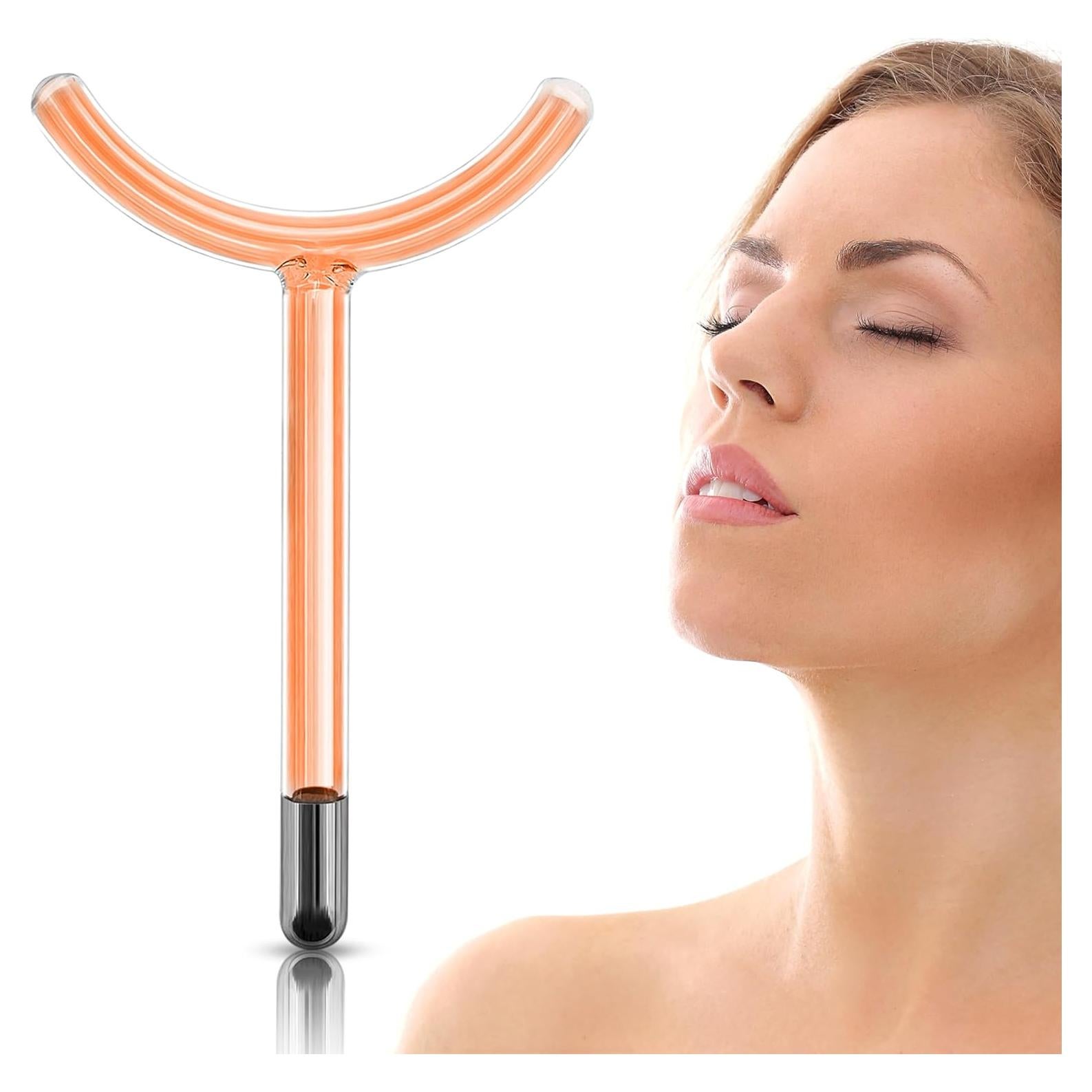 Varita de Electrodos de Vidrio Elitzia ETHB01 Naranja Forma Y