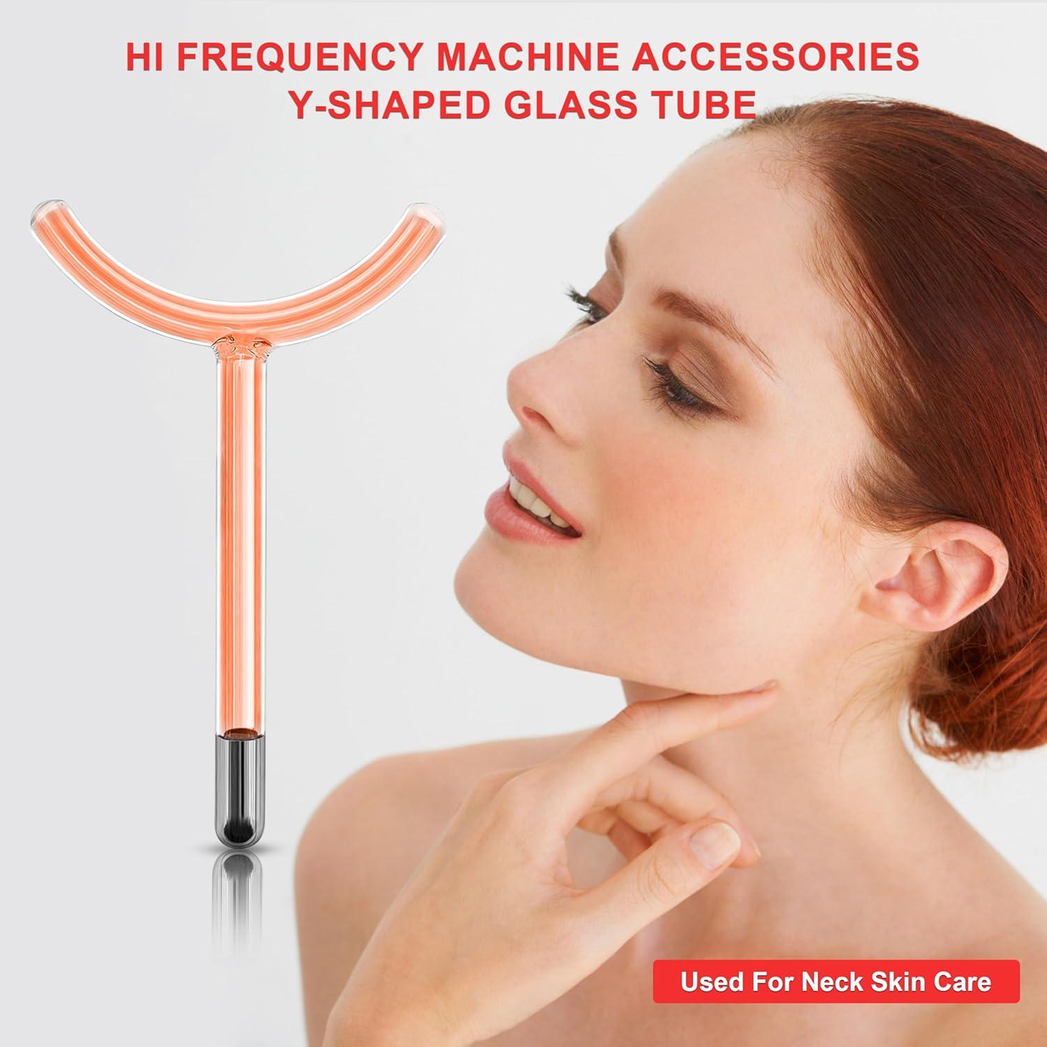 Varita de Electrodos de Vidrio Elitzia ETHB01 Naranja Forma Y