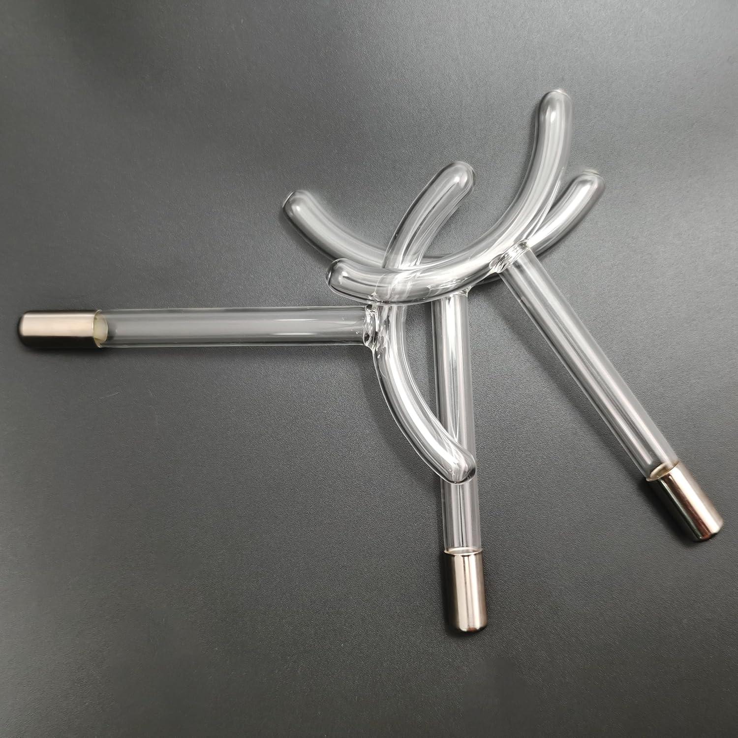 Varita de Electrodos de Vidrio Elitzia ETHB01 Naranja Forma Y